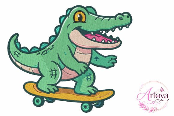 Alligator Embroidery Design: A Seasonal Review