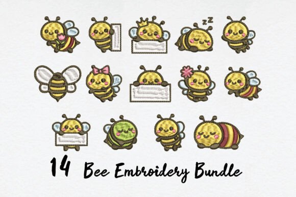 Bee Embroidery Design Bundle Review for Sellers