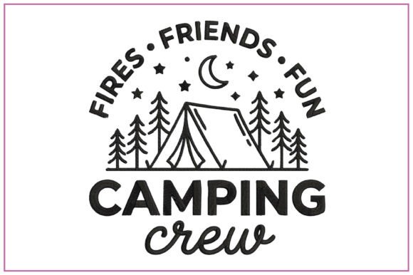 Camping Quote Embroidery Design Review