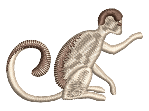 Curly Tail Monkey Embroidery Review