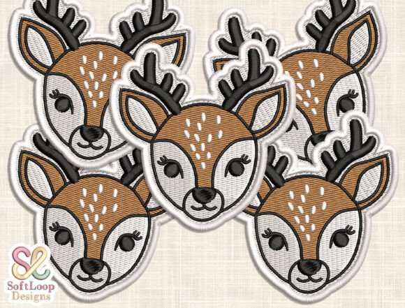 Cute Deer Patch Embroidery Design Review