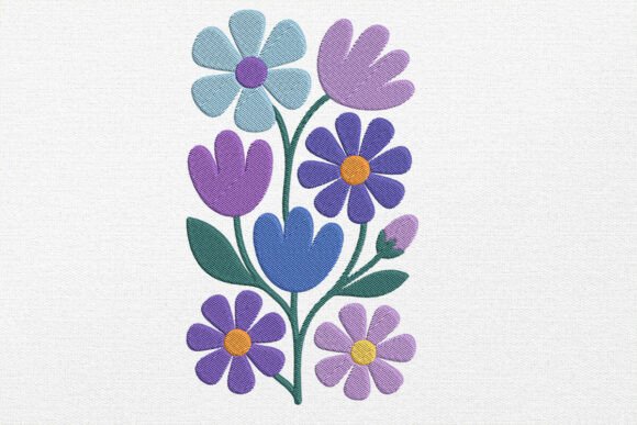 Decorative Floral Embroidery Design Review