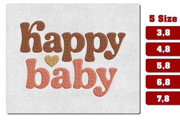 Happy Baby Heart Machine Embroidery File Review