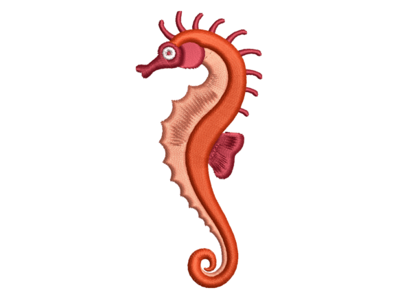 Ocean Seahorse Embroidery Design Review