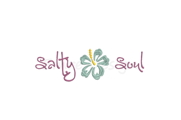 Salt Soul Embroidery Design, Hibiscus Review