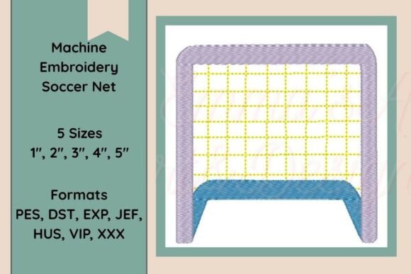 Soccer Goal Net Embroidery Design Review