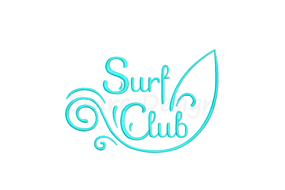 Surf Club Embroidery: Summer Design Review