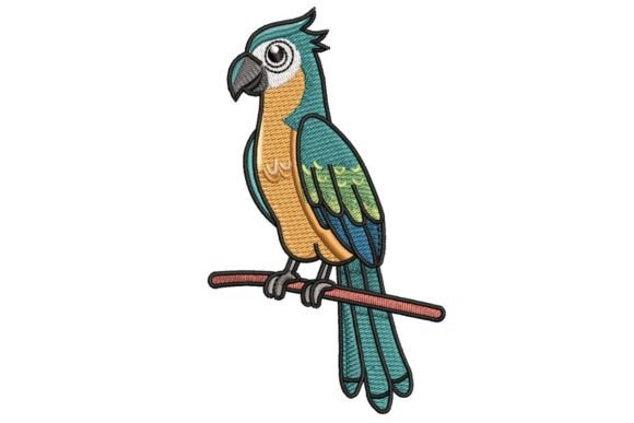 Tropical Parrot Embroidery Design Review